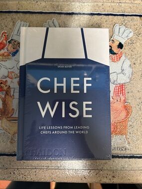 Phaidon Chef Wise - Navy and White Hardcover